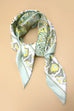 PAISLEY MINT SILKY FEEL BANDANA SCARF | 40SC628