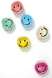 MINI SMILEY SET OF 6 HAIR CLAW CLIPS | 40H837