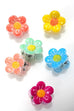 MINI FLOWER SET OF 6 HAIR CLAW CLIPS | 40H838