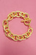 STAINLESS STEEL TARNISH FREE CHUNKY CHAIN BRACELET | 40B117