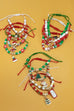 CHRISTMAS SANTA RUDOLPH HEISI BRACELETS SET OF 4 | 40B121