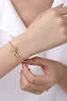 18K STAINLESS STEEL TARNISH FREE BOW BRACELET | 40B122