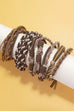 BOHO DUAL FUNCTION KNOT BRACELET HAIR TIES | 40BH101