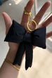 TRENDING PUFFY BOW RIBBON BAG CHARM KEYCHAIN | 40KC109