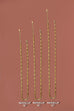 18K STAINLESS STEEL CHARM NECKLACE CHAINS IN SIZES | 40NK354