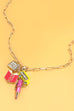 BACK TO SCHOOL TEACHER PENCIL BOOK CHARM NECKLACE | 40NK356