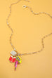 BACK TO SCHOOL TEACHER PENCIL BOOK CHARM NECKLACE | 40NK356