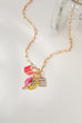 BACK TO SCHOOL TEACHER PENCIL BOOK CHARM NECKLACE | 40NK356