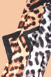 ANIMAL LEOPARD PRINT SILKY FEEL BANDANA SCARF | 40SC632