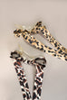 ANIMAL LEOPARD PRINT BOW HAIR PIN CLIPS | 40H862