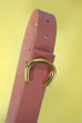 FAUX LEATHER GOLD HORSESHOE BELTS | 40BT642