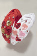 VALENTINE SEQUIN HEART SEED BEAD HEADBAND | 91HB5700