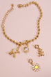 CHARM-18K REAL GOLD DIPPED WITH SPRING RING CLASP | 80CM1100