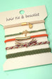 BOHO DUAL FUNCTION KNOT BRACELET HAIR TIES | 40BH104