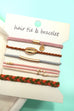 BOHO DUAL FUNCTION KNOT BRACELET HAIR TIES | 40BH104