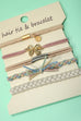 BOHO DUAL FUNCTION KNOT BRACELET HAIR TIES | 40BH104