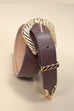 CLASSIC WESTERN CARVED BUCKLE FAUX LEATHER BELT | 40BT647