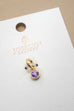 CHARMS-18K BRASS CUBIC ZIRCONIA BIRTHSTONE CHARM | 40CM102