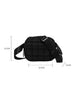 PUFFER QUILTED SLING BAG FANNY BAG BELT BUM BAG | 40P546