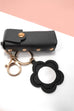 TRENDING VEGAN LEATHER LIP BAG CHARM KEYCHAINS | 40KC125