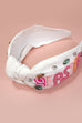 EASTER HAPPY EASTER SEED BEADED HEADBAND HAIR BAND | 91HB5272