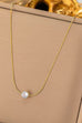 18K STAINLESS STEEL TARNISH FREE CLASSIC NECKLACE | 40NK385