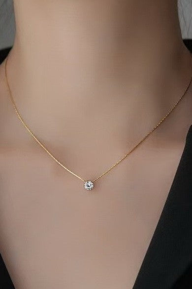 18K STAINLESS STEEL TARNISH FREE CLASSIC NECKLACE | 40NK385