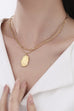 18K STAINLESS STEEL TARNISH FREE LAYERED NECKLACE | 40NK368