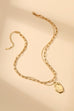 18K STAINLESS STEEL TARNISH FREE LAYERED NECKLACE | 40NK368