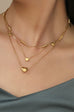 18K STAINLESS STEEL TARNISH FREE LAYERED NECKLACE | 40NK399