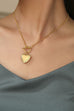 18K STAINLESS STEEL TARNISH FREE LOCKET NECKLACE | 40NK400