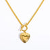 18K STAINLESS STEEL TARNISH FREE LOCKET NECKLACE | 40NK400