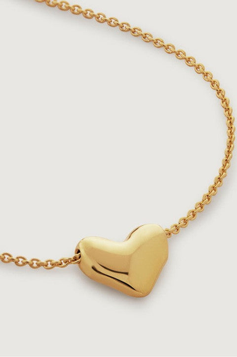 18K STAINLESS STEEL TARNISH FREE HEART NECKLACE | 40NK9407