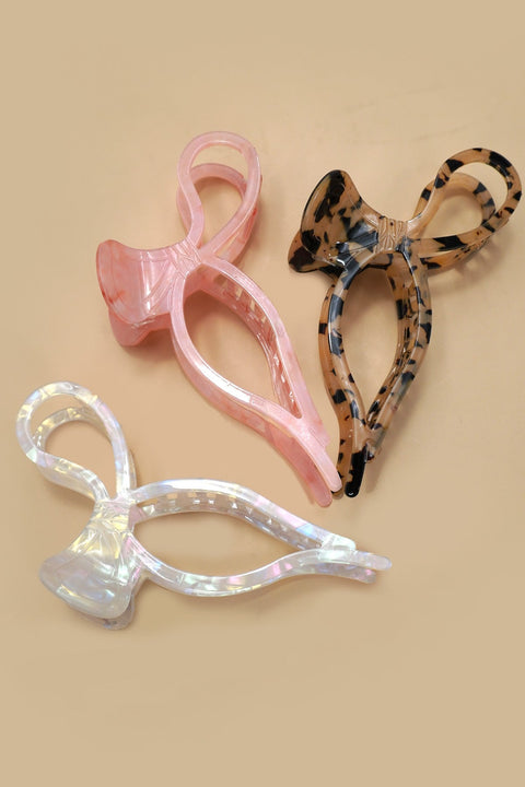 XTRA LARGE BOW HAIR CLAW CLIPS | 40H877