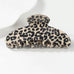 Animal Print Curved Hair Claw Clips | 40H1213