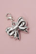 CLASSIC SILVER BOW SHOE CHARM | 40SD102