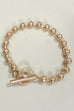 LARGE STATION BALL CHAIN TOGGLE BRACELET | 80B272