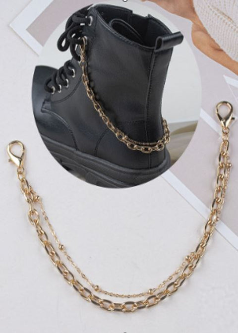 MULTI GOLD BALL CHAIN  SHOE CHARM CHAIN | 40SD109