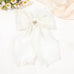 LARGE ORGANZA SHEER BOW RIBBON HAIR CLIPS | 40H882