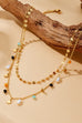 18K STAINLESS STEEL TARNISH FREE SEEDBEAD NECKLACE | 40NK9422