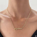 18K STAINLESS STEEL TARNISH FREE MAMA NECKLACE | 40NK9428