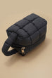 QUILTED PUFFY COSMETIC MAKEUP  POUCH CLUTCH BAG | 40P548