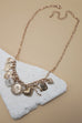 CHARM NECKLACE-CUSTER BOW HEART PEARL LINK | 80N91414