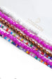 CONFETTI BEADED STRANDS STRETCH BRACELETS | 40B5130