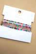 CONFETTI BEADED STRANDS STRETCH BRACELETS | 40B5130