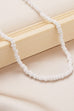 SUMMER BEACH SINGLE BEADED NECKLACE | 40NK9431