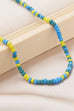 SUMMER BEACH SINGLE BEADED NECKLACE | 40NK9431