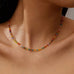 SUMMER BEACH SINGLE BEADED NECKLACE | 40NK9431