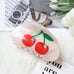 CHERRY OVAL HAIR CLAW CLIPS | 40H886