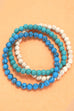 NATURAL STONE SEMI PRECIOUS STONE BEAD BRACELET | 40B5133